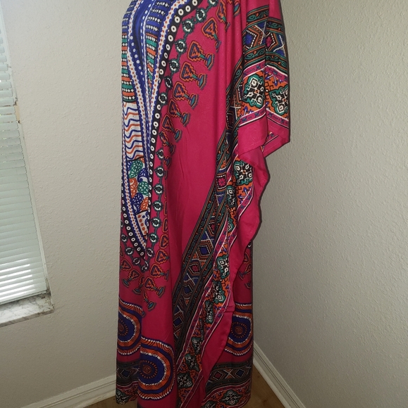 New Fuschia Kaftan Abaya Cover-u… - Picture 9 of 12